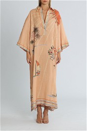 Alemais Marina Pool Dress Dusty Pink