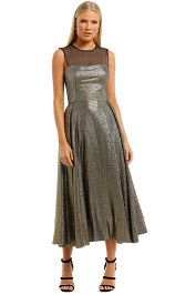 Aurelio-Costarella-Katrine-Noir-Dress-Front