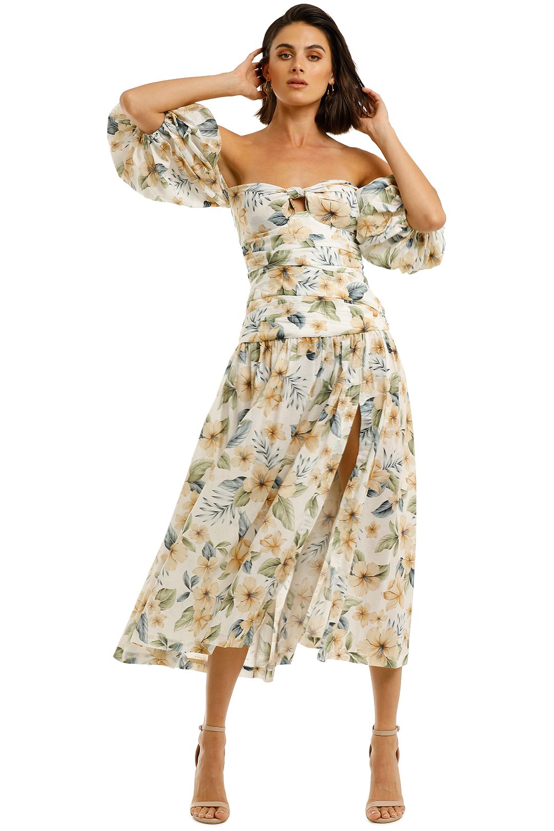 BEC + BRIDGE - Fleurette Off Shoulder Dress