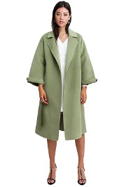 Belle and Bloom Stay Wild Coat Green