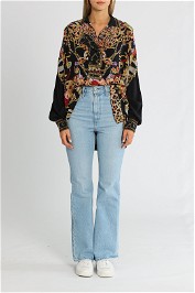 Camilla Panel Batwing Shirt A Night In The 90s Black