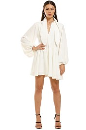 CMEO-Collective-Chapter-One-LS-Dress-White-Front