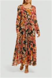 Curate-by-Trelise-Cooper-Dont-Get-Me-Long-Dress-Flower-Front