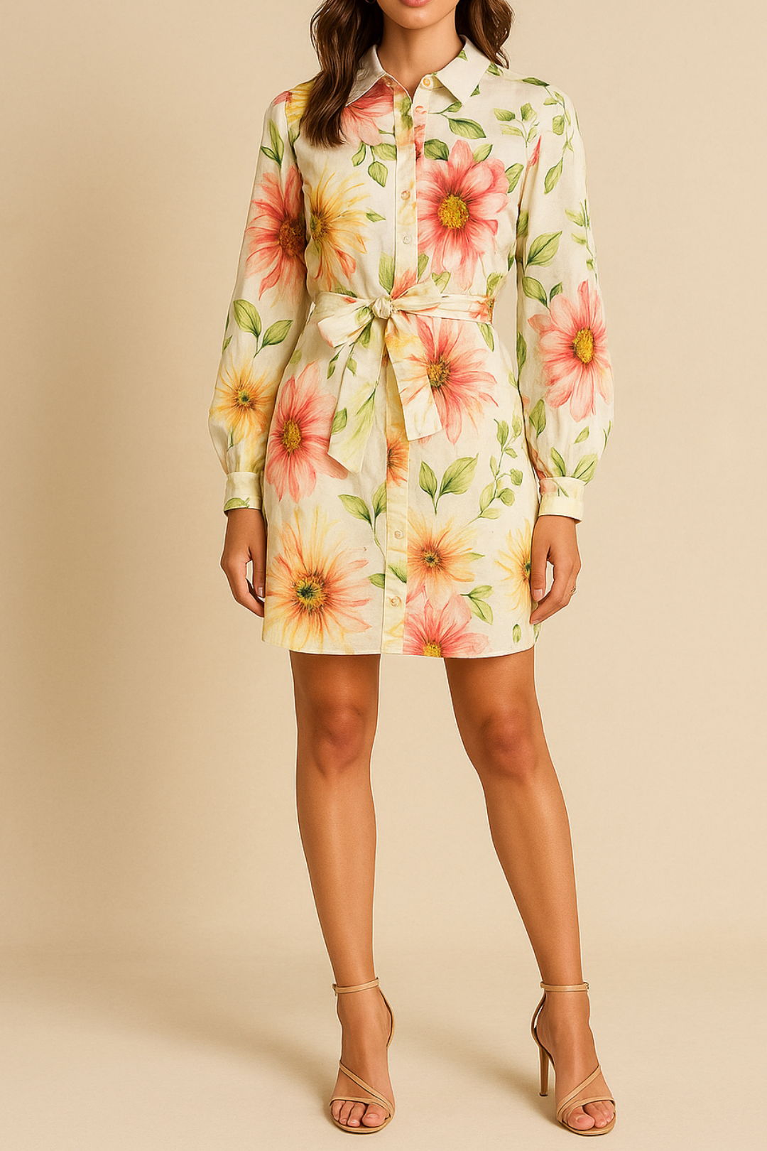 DRESS HIRE BRUNCH GUESS Faith Buttoned Dress Mini