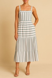 DRESS HIRE BRUNCH JEANSWEST	Emilia Stripe Dress