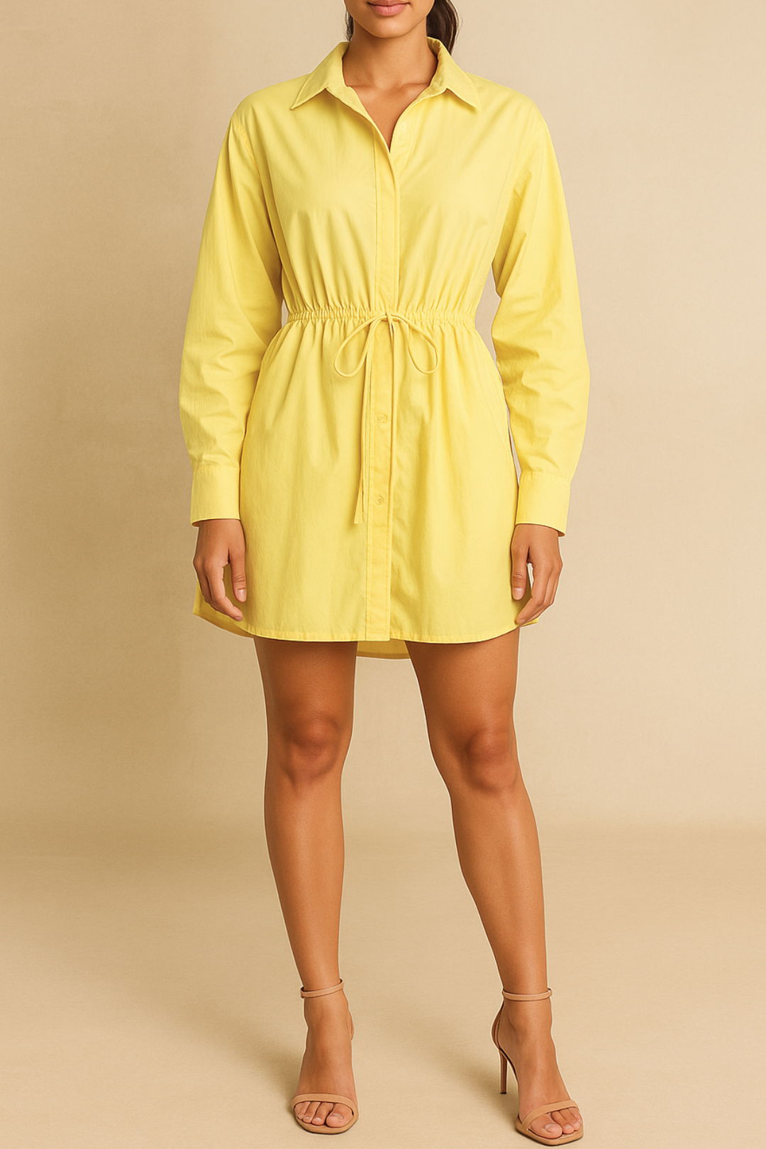 Dress Hire Party Matteau	Relaxed Beach Tunic in Lemon