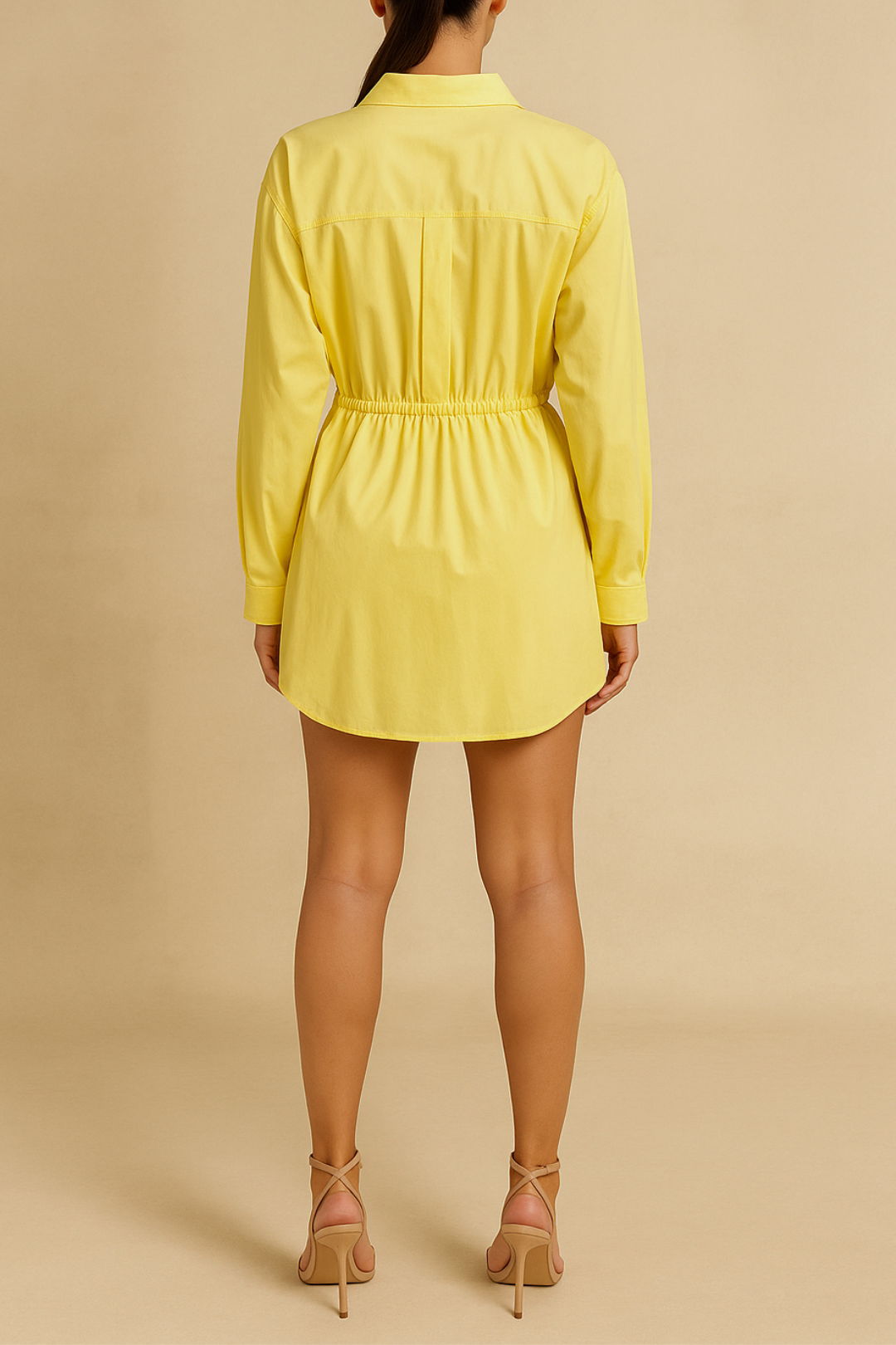 Dress Hire Party Matteau	Relaxed Beach Tunic in Lemon