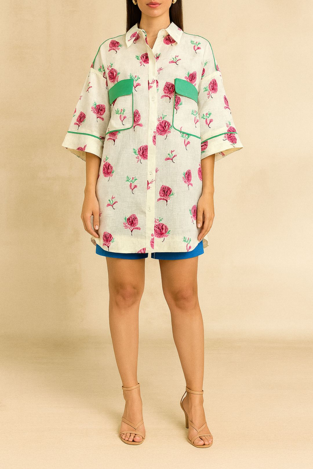 Dress Hire resort aston studio Remy Linen Shirt