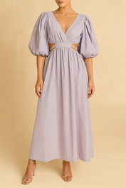 Dress Hire wedding guest Daisy Says Linda Dress Lilac