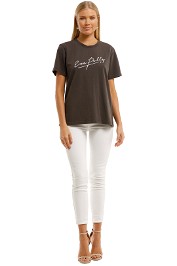 Ena-Pelly-Script-Logo-Tee-Faded-Black-Front