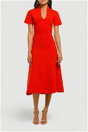Ginger-and-Smart-Valour-Knit-Dress-Geranium-Front