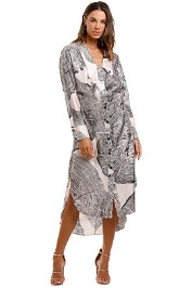 Ginger and Smart Concentric Dress Silk