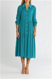 Hammock and Vine Luxe Dress Lagoon Blue