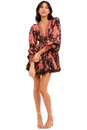 Hemant & Nandita Luana Cashmere Dress floral