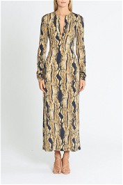 KITX Psychedelic Dress Black Print