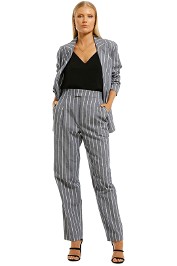 Laquintane-Double-Breasted-Jacket-and-Pant-Set-Indigo-Stripe-Front