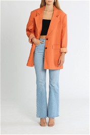 LEO LIN The Faun Blazer Amber