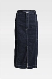 Levis Midi Denim Blue Pencil Skirt