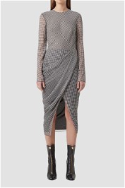 Camilla And Marc - Miri Gingham Checked Midi Dress