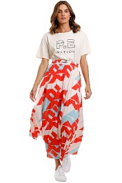 PE Nation Short Corner Skirt