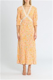 Rixo London Gemma Midi Dress