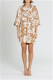 Shona Joy Kiana Oversized Shirt Dress Mini