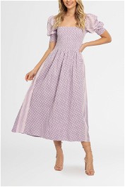 Summery Copenhagen Thea Midi Dress Purple
