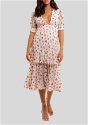 Talulah Follow You Floral Midi Dress